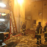 RAVENNA 23/12/2018. INCENDIO IN UNA CASA DI VIA PAOLO COSTA