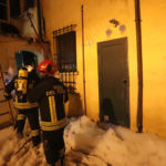 RAVENNA 23/12/2018. INCENDIO IN UNA CASA DI VIA PAOLO COSTA