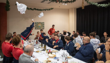 RAVENNA 17/12/2018. VOLLEY PALLAVOL CONSAR RAVENNA CENA NATALE 2018.