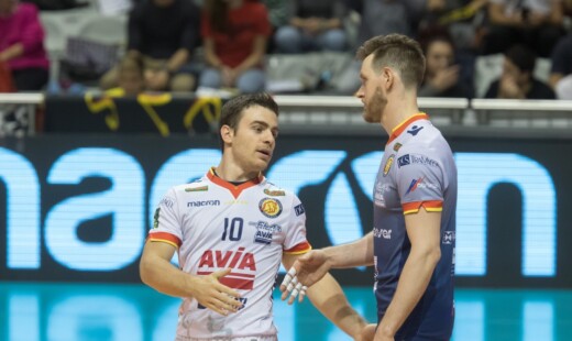VOLLEY PALLAVOLO, SUPERLEGA A1. Consar Ravenna Revivre Axopower Milano 3 0.