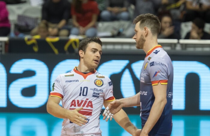 VOLLEY PALLAVOLO, SUPERLEGA A1. Consar Ravenna Revivre Axopower Milano 3 0.