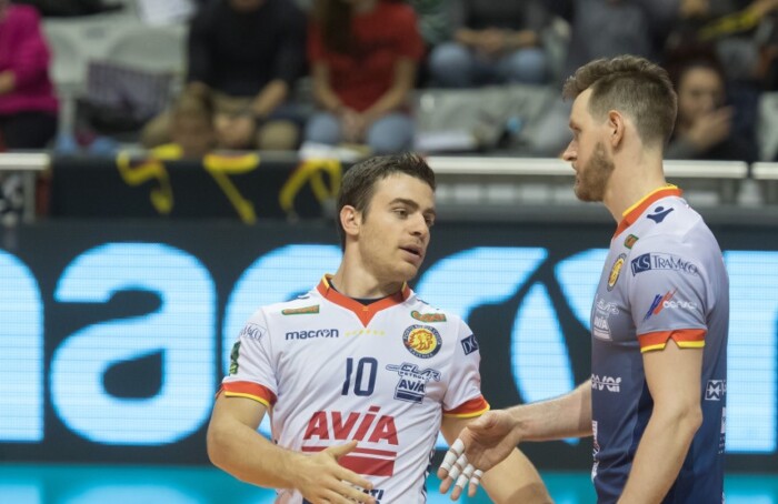 VOLLEY PALLAVOLO, SUPERLEGA A1. Consar Ravenna Revivre Axopower Milano 3 0.