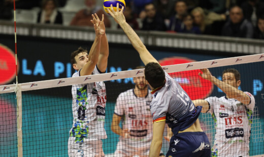 RAVENNA 9/12/2018. VOLLEY PALLAVOLO. CONSAR RAVENNA ITAS TRENTINO TRENTO