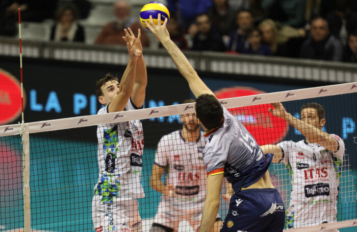 RAVENNA 9/12/2018. VOLLEY PALLAVOLO. CONSAR RAVENNA ITAS TRENTINO TRENTO