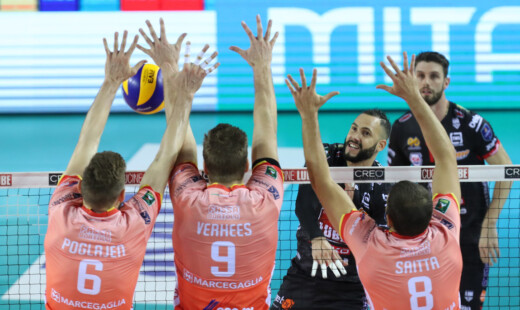 VOLLEY PALLAVOLO LUBE CIVITANOVA CONSAR RAVENNA.