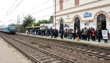 Protesta Stazione Godo