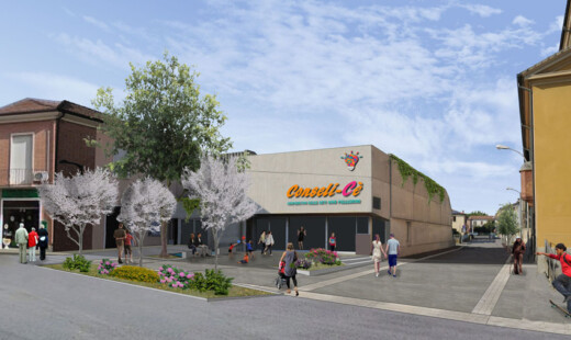 Rendering Del Progetto Di Rigenerazione Urbana