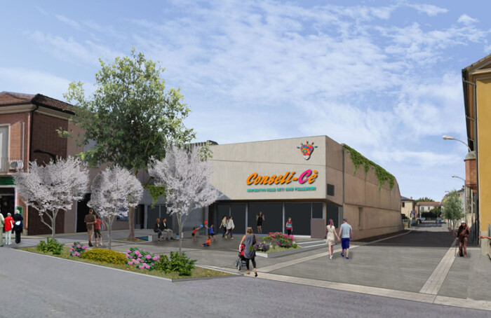 Rendering Del Progetto Di Rigenerazione Urbana