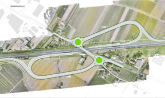 Planimetria Interconnessione A14Dir Bagnacavallo 1