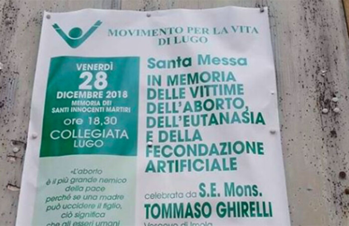 Volantino Messa