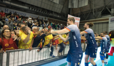 VOLLEY PALLAVOLO, SUPERLEGA A1. Consar Ravenna Revivre Axopower Milano 3 0.