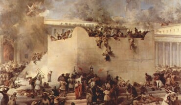 Francesco Hayez Distruzione Del Tempio Di Gerusalemme