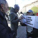 RAVENNA 12/01/2019. MANIFESTAZIONE PENDOLARI DELLE STAZIONI DI GODO E CLASSE