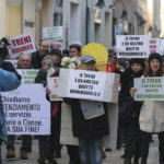 RAVENNA 12/01/2019. MANIFESTAZIONE PENDOLARI DELLE STAZIONI DI GODO E CLASSE