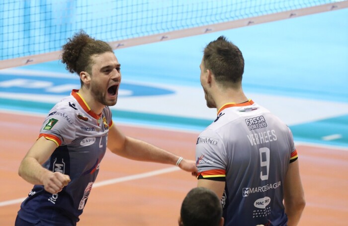 RAVENNA 12/01/2018. VOLLEY PALLAVOLO. CONSAR RAVENNA VERO VOLLEY MONZA.