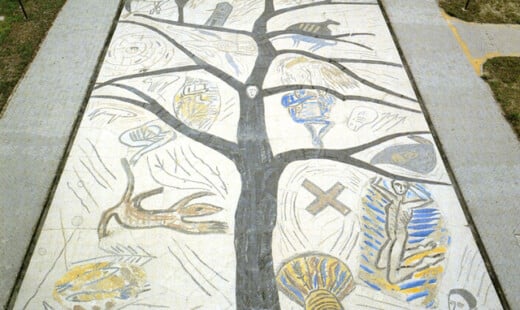 Paladino Albero Della Pace Mosaico