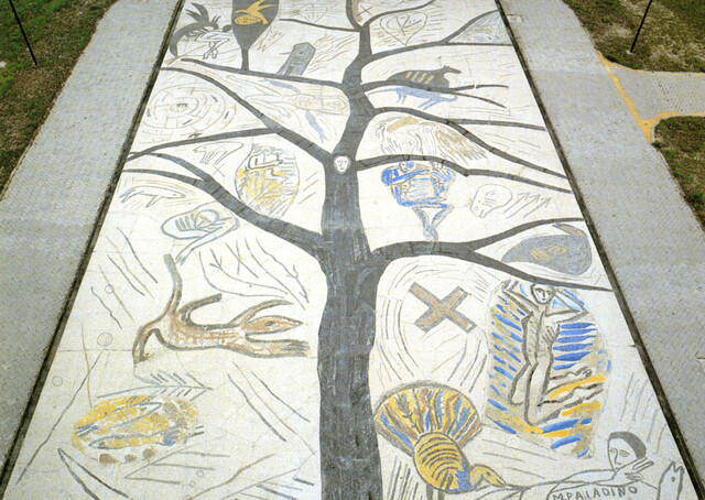 Paladino Albero Della Pace Mosaico
