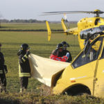 RAVENNA 25/01/2019. INCIDENTE A CASALBORSETTI MORTO IL CONDUCENTE DI UNO SCUOLABUS