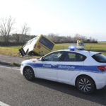 RAVENNA 25/01/2019. INCIDENTE A CASALBORSETTI MORTO IL CONDUCENTE DI UNO SCUOLABUS