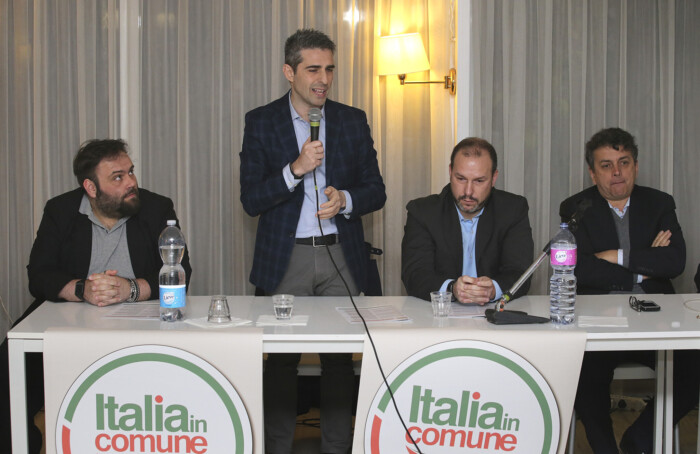 RAVENNA 12/01/2019.ITALIA IN COMUNE. Fedrico Pizzarotti A Ravenna