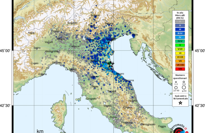 Terremoto Ravenna
