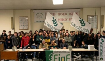 Confagricoltura Ravenna All'Istituto Perdisa Foto Di Gruppo2