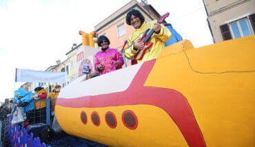 RAVENNA 24/02/2019. CARNEVALE DEI RAGAZZI Sfilata Dei Carri A Ravenna