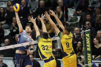 RAVENNAI 2/02/2019. VOLLEY PALLAVOLO. CONSAR RAVENNA CALZEDONIA VERONA