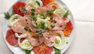 Carpaccio Pesce Spada Agrumi