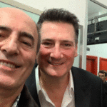 Il dottor Fussi con Tony Hadley