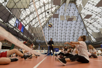 In Azione Con Il Sitting Volley Volley Insieme 2018