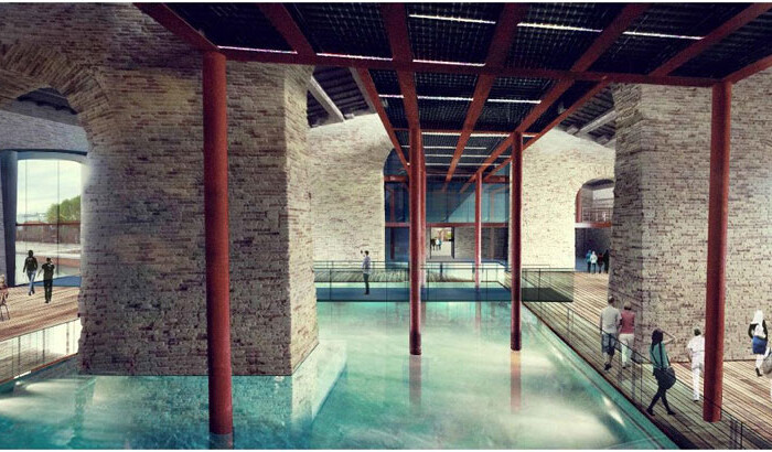 Magazzino Darsena Render Acqua Interna 2
