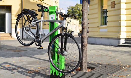Mantis Bike Stand Installato