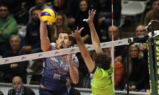 RAVENNA 18/11/2018. VOLLEY PALLAVOLO. CONSAR RAVENNA TOP VOLLEY LATINA.