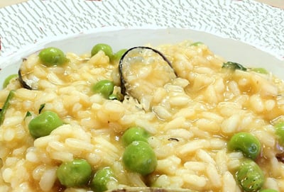 Risotto Vongole E Piselli