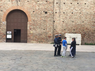 Vigili Piazza San Francesco