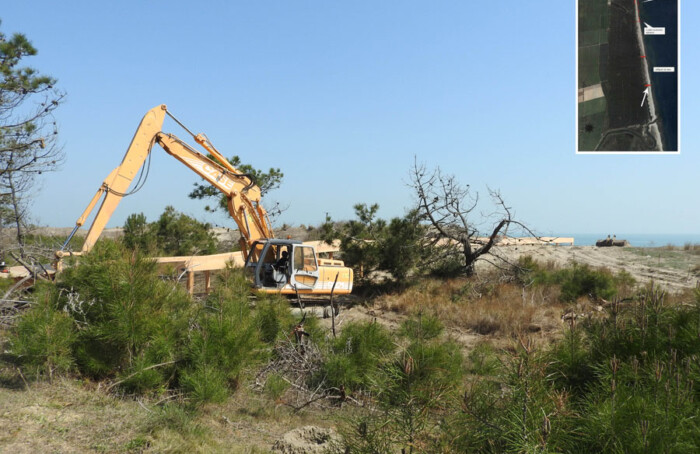 2019 04 01 Lavori Passerella Zona Rossa Tra Le Dune