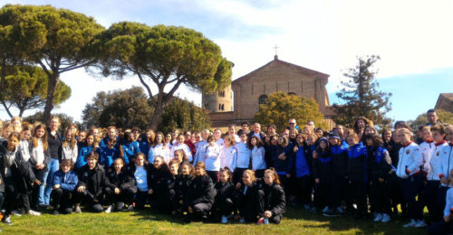 Foto Di Gruppo Delle Partecipanti Alla Ravenna Women Cup Del 2018