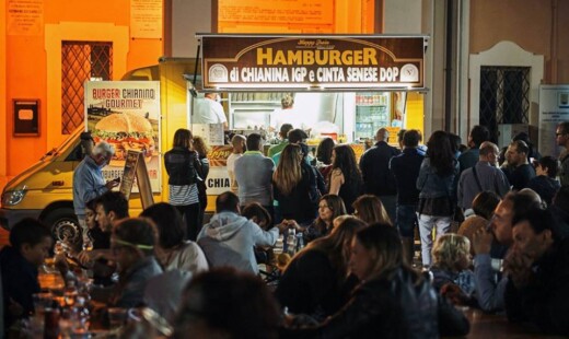 Busk At Street Food