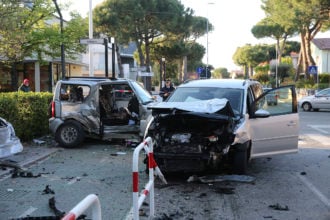 RAVENNA 20/04/2019. INCIDENTE MORTALE A PINARELLA