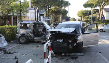 RAVENNA 20/04/2019. INCIDENTE MORTALE A PINARELLA