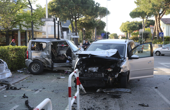 RAVENNA 20/04/2019. INCIDENTE MORTALE A PINARELLA