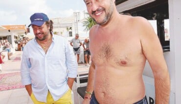 Matteo Salvini In Spiaggia A Milano Marittima 