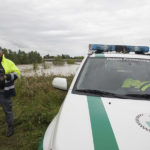 RAVENNA 13/05/2019. MALTEMPO FIUME SAVIO A RISCHIO ESONDAZIONE