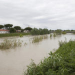 RAVENNA 13/05/2019. MALTEMPO FIUME SAVIO A RISCHIO ESONDAZIONE