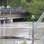 RAVENNA 13/05/2019. MALTEMPO FIUME SAVIO A RISCHIO ESONDAZIONE