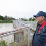 RAVENNA 13/05/2019. MALTEMPO FIUME SAVIO A RISCHIO ESONDAZIONE