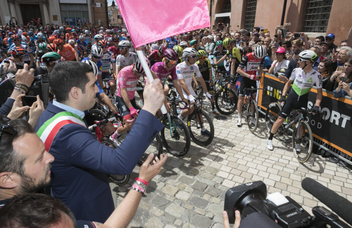 RAVENNA 21/05/2019. PARTENZA GIRO D’ ITALIA.