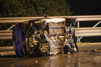 RAVENNA 18/05/2019. INCIDENTE SULLA ROTONDA DEI 3 PONTI.