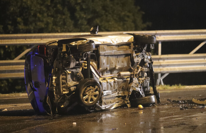 RAVENNA 18/05/2019. INCIDENTE SULLA ROTONDA DEI 3 PONTI.